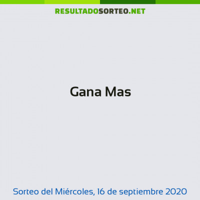 Gana Mas del 16 de septiembre de 2020