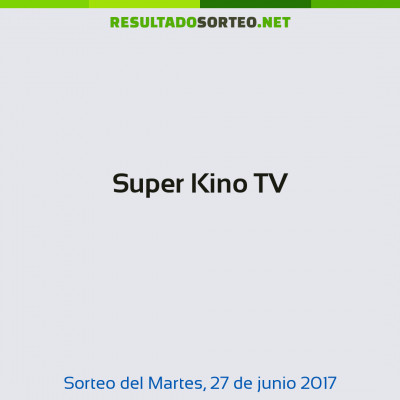 Super Kino TV del 27 de junio de 2017