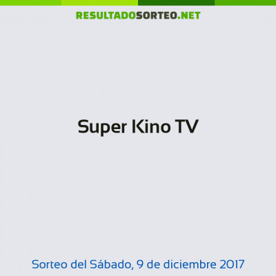 Super Kino TV del 9 de diciembre de 2017