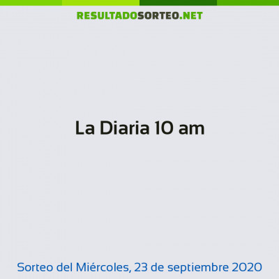 La Diaria 10 am del 23 de septiembre de 2020