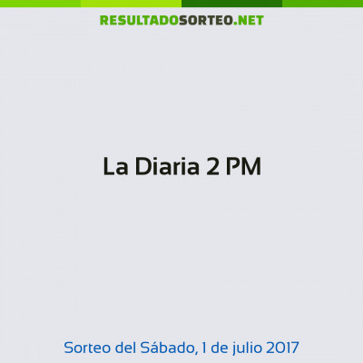 La Diaria 2 PM del 1 de julio de 2017