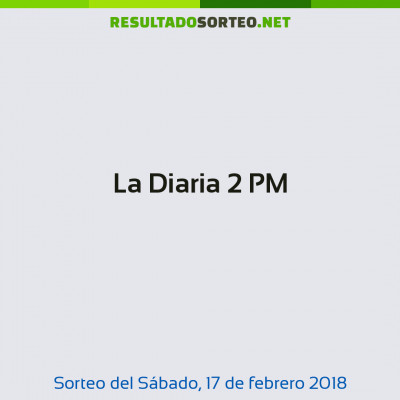 La Diaria 2 PM del 17 de febrero de 2018