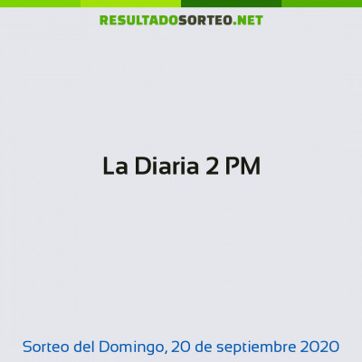 La Diaria 2 PM del 20 de septiembre de 2020