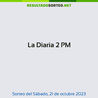 La Diaria 2 PM del 21 de octubre de 2023