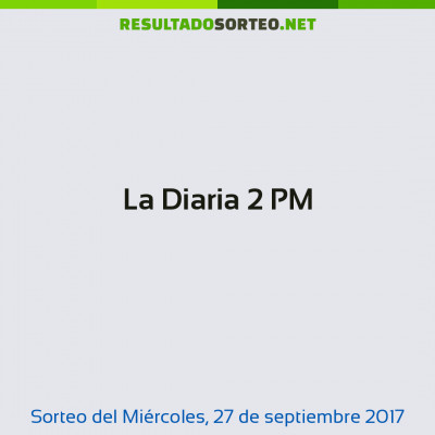 La Diaria 2 PM del 27 de septiembre de 2017