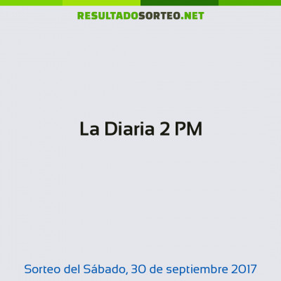 La Diaria 2 PM del 30 de septiembre de 2017
