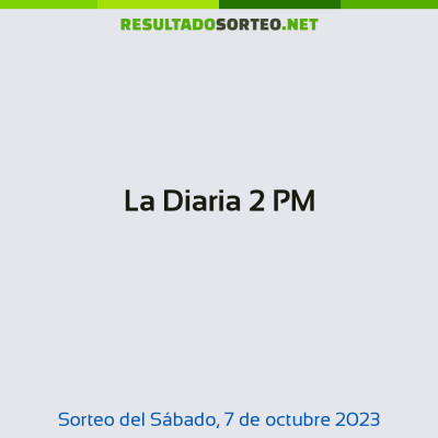 La Diaria 2 PM del 7 de octubre de 2023