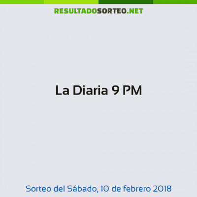 La Diaria 9 PM del 10 de febrero de 2018