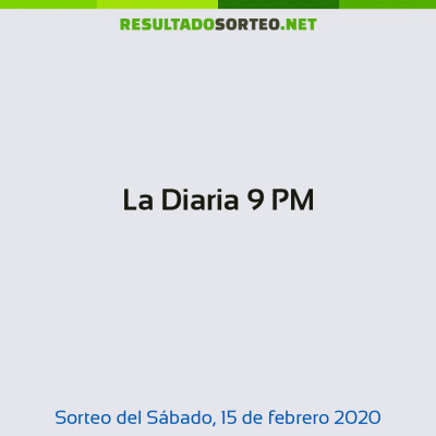 La Diaria 9 PM del 15 de febrero de 2020