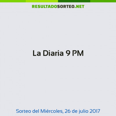La Diaria 9 PM del 26 de julio de 2017