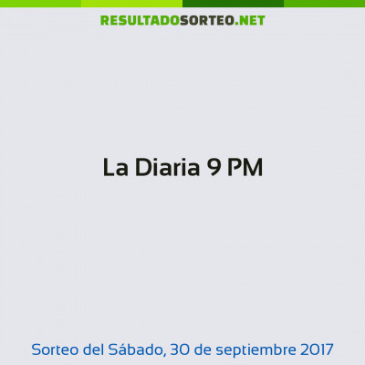 La Diaria 9 PM del 30 de septiembre de 2017