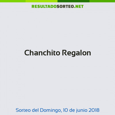 Chanchito Regalon del 10 de junio de 2018