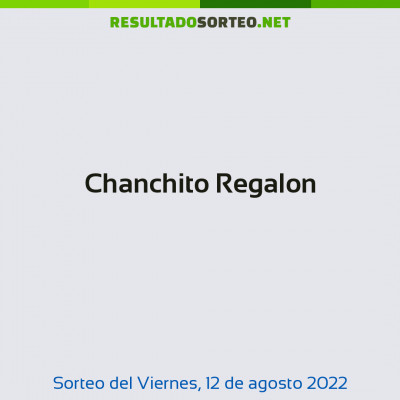 Chanchito Regalon del 12 de agosto de 2022