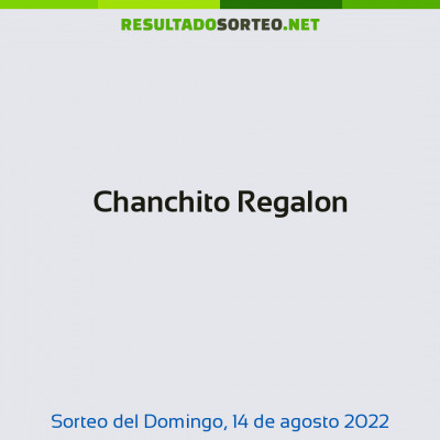 Chanchito Regalon del 14 de agosto de 2022