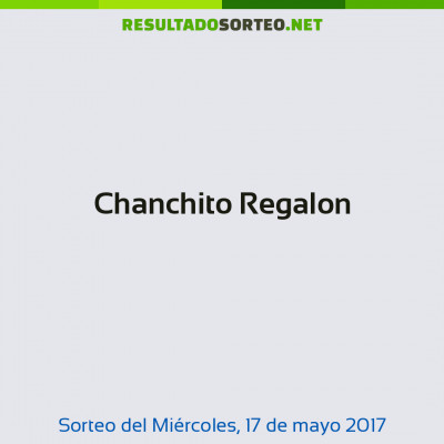 Chanchito Regalon del 17 de mayo de 2017