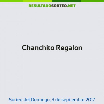 Chanchito Regalon del 3 de septiembre de 2017