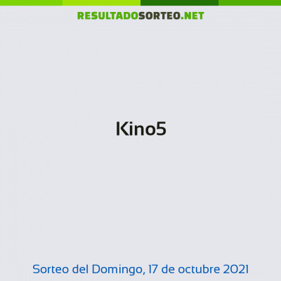 Kino5 del 17 de octubre de 2021