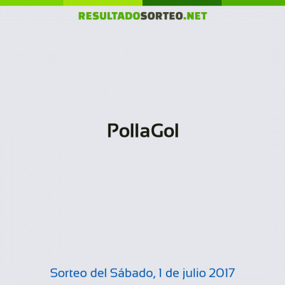 PollaGol del 1 de julio de 2017