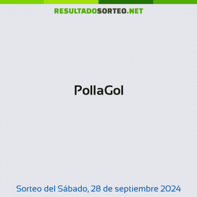 PollaGol del 28 de septiembre de 2024