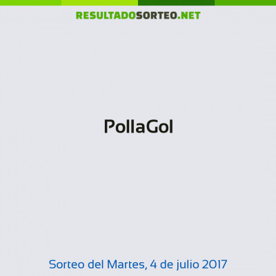 PollaGol del 4 de julio de 2017