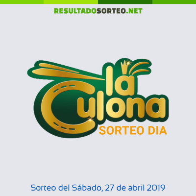 La Culona del 27 de abril de 2019