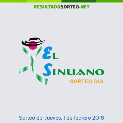 Sinuano Dia del 1 de febrero de 2018