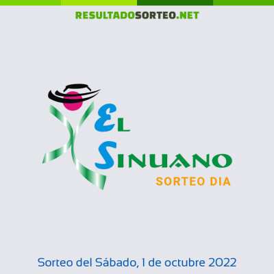 Sinuano Dia del 1 de octubre de 2022