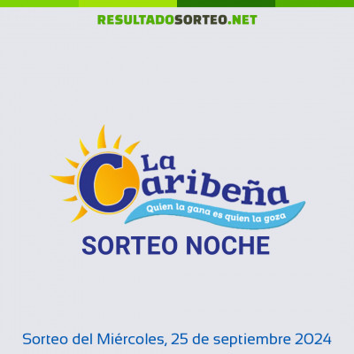 Caribeña Noche del 25 de septiembre de 2024