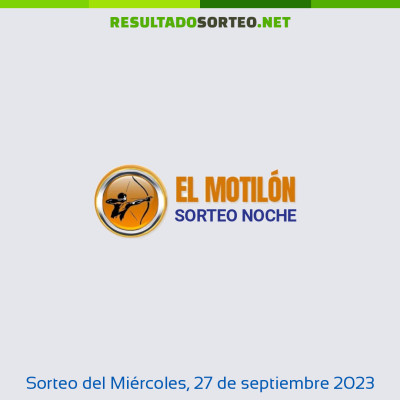 Motilon Noche del 27 de septiembre de 2023