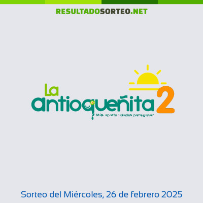 Antioqueñita Noche del 26 de febrero de 2025