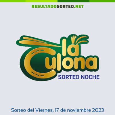 Culona noche del 17 de noviembre de 2023