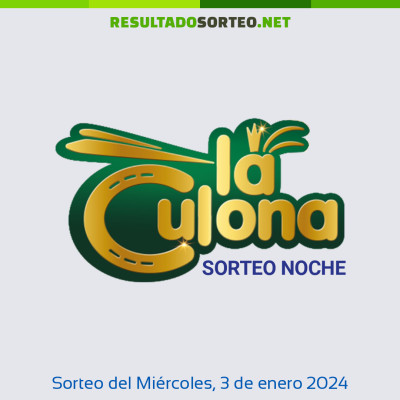 Culona noche del 3 de enero de 2024