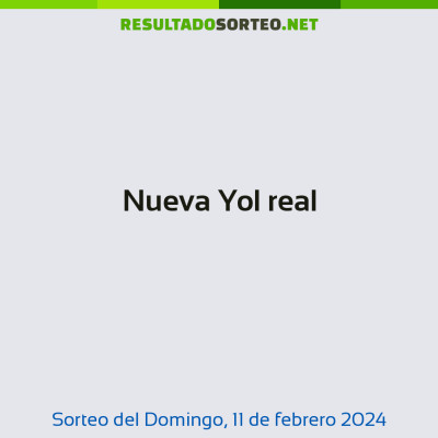 Nueva Yol real del 11 de febrero de 2024