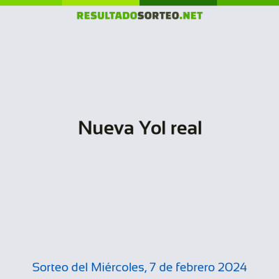 Nueva Yol real del 7 de febrero de 2024