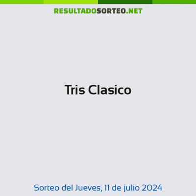 Tris Clasico del 11 de julio de 2024