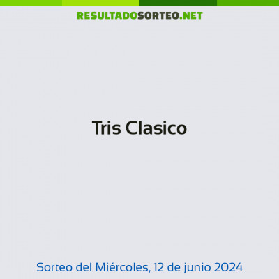 Tris Clasico del 12 de junio de 2024