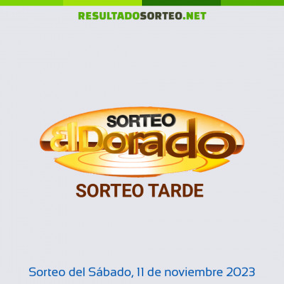 Dorado Tarde del 11 de noviembre de 2023