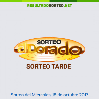 Dorado Tarde del 18 de octubre de 2017