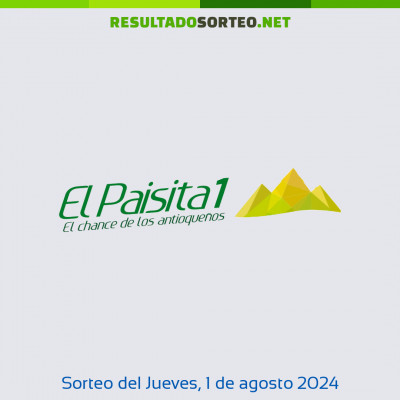 Paisita dia del 1 de agosto de 2024