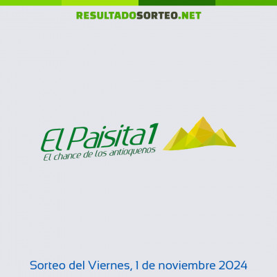 Paisita dia del 1 de noviembre de 2024