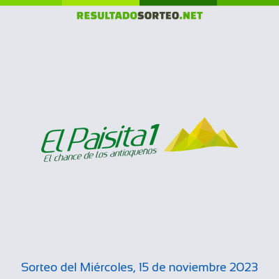 Paisita dia del 15 de noviembre de 2023