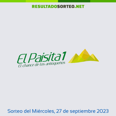 Paisita dia del 27 de septiembre de 2023