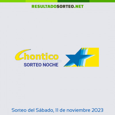 Chontico Noche del 11 de noviembre de 2023