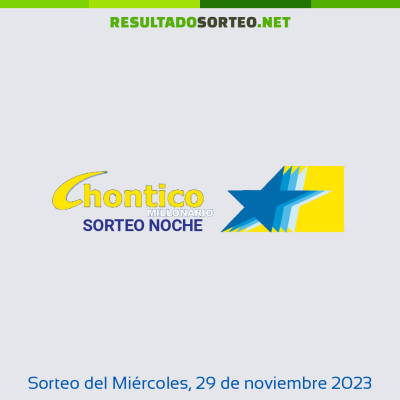 Chontico Noche del 29 de noviembre de 2023