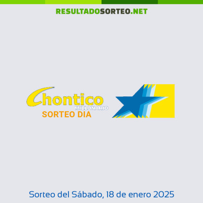 Chontico Dia del 18 de enero de 2025