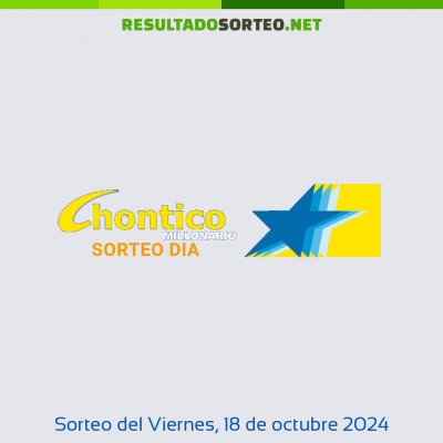 Chontico Dia del 18 de octubre de 2024