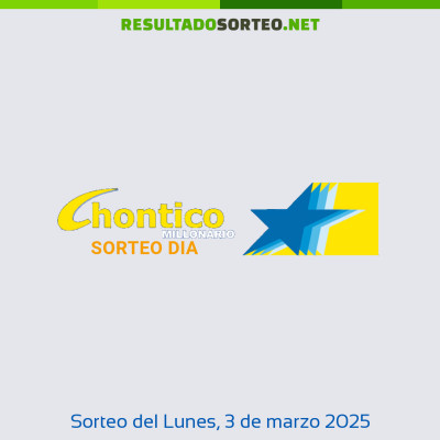 Chontico Dia del 3 de marzo de 2025
