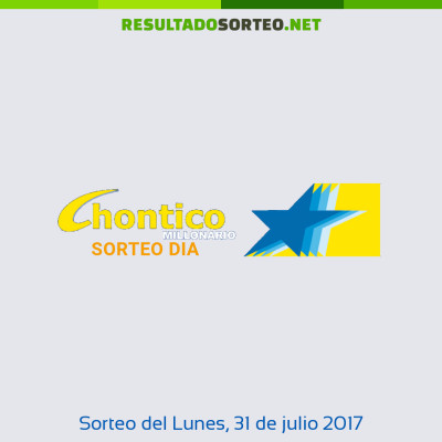 Chontico Dia del 31 de julio de 2017
