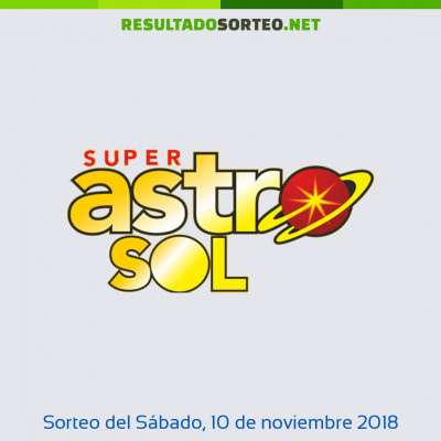 Astro Sol del 10 de noviembre de 2018