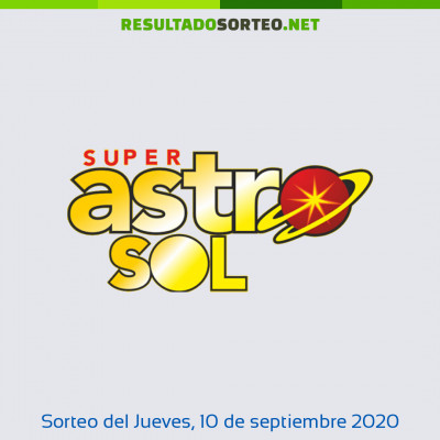 Astro Sol del 10 de septiembre de 2020